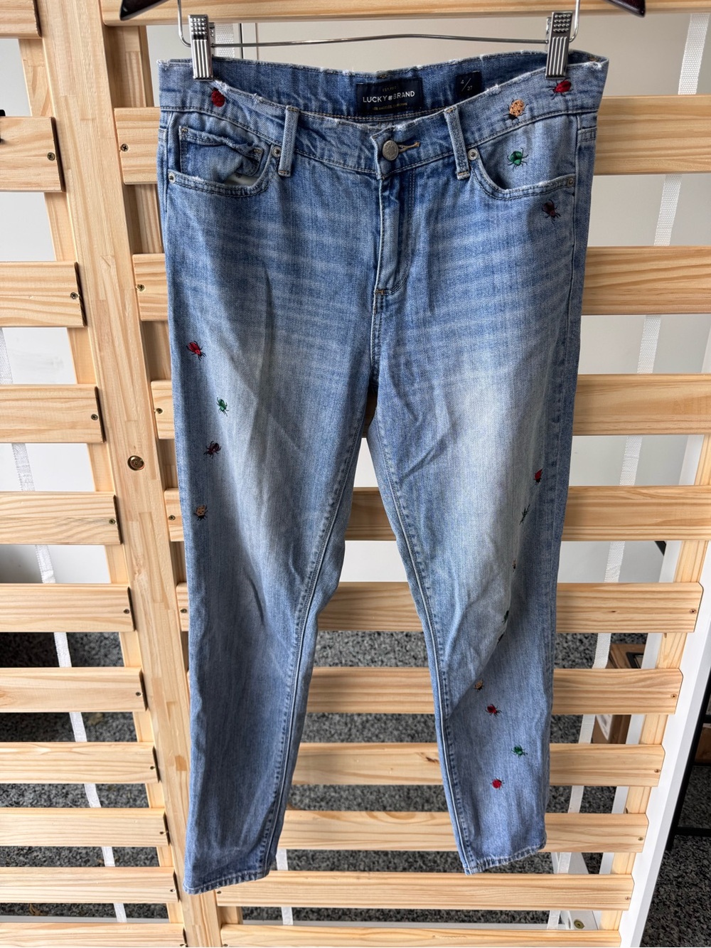 Lucky Brand ladybug jeans